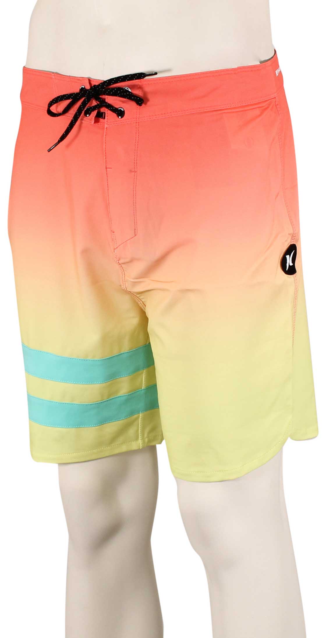 Hurley Phantom Block Party 18" Boardshorts - Crimson