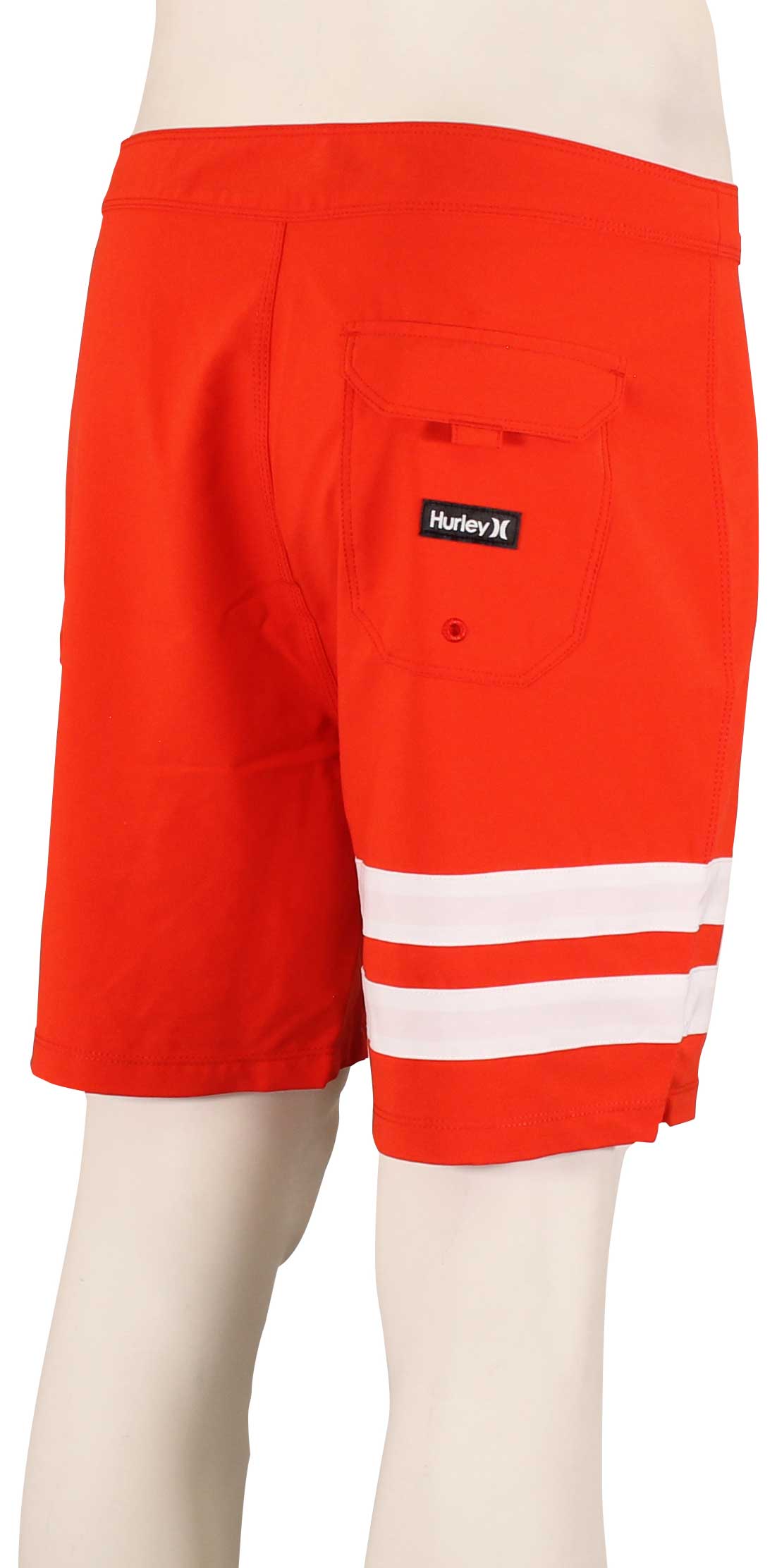 Hurley Block Party 18" Boardshorts - Habanero – back view