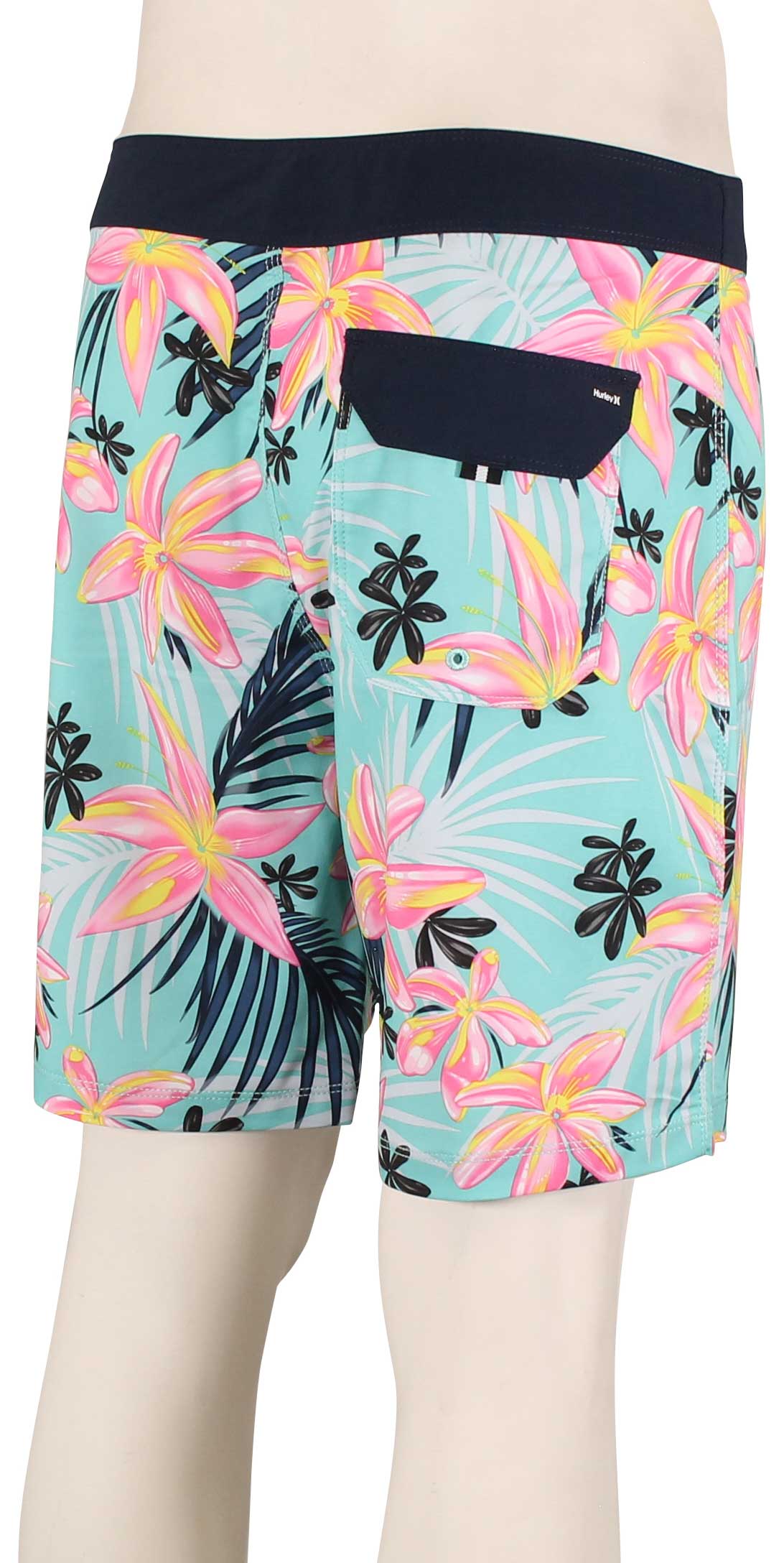 Hurley Phantom Classic 18" Boardshorts - Aura Green – back view