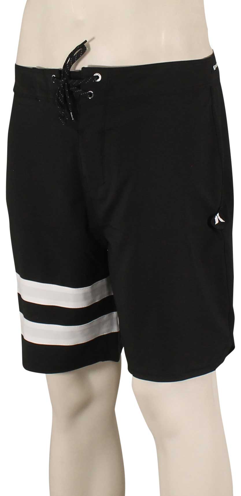 Hurley Phantom Eco Block Party 18" Boardshorts - Black