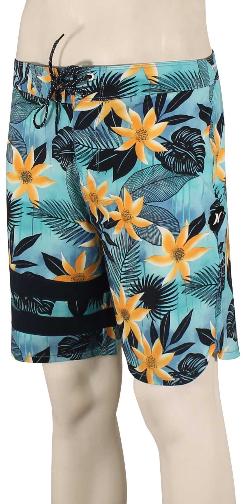 Hurley Phantom Eco Block Party 18" Boardshorts - Seaview