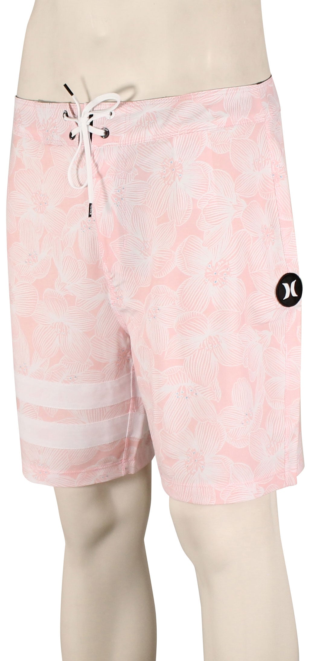 Hurley Phantom Block Party 18" Boardshorts - Flamingo