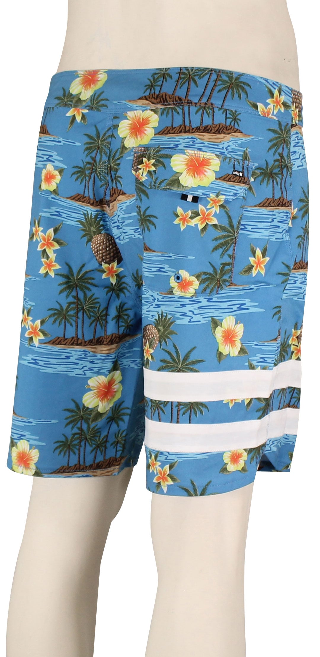 Hurley Phantom Eco Block Party 18" Boardshorts - Seaview 2 - 34