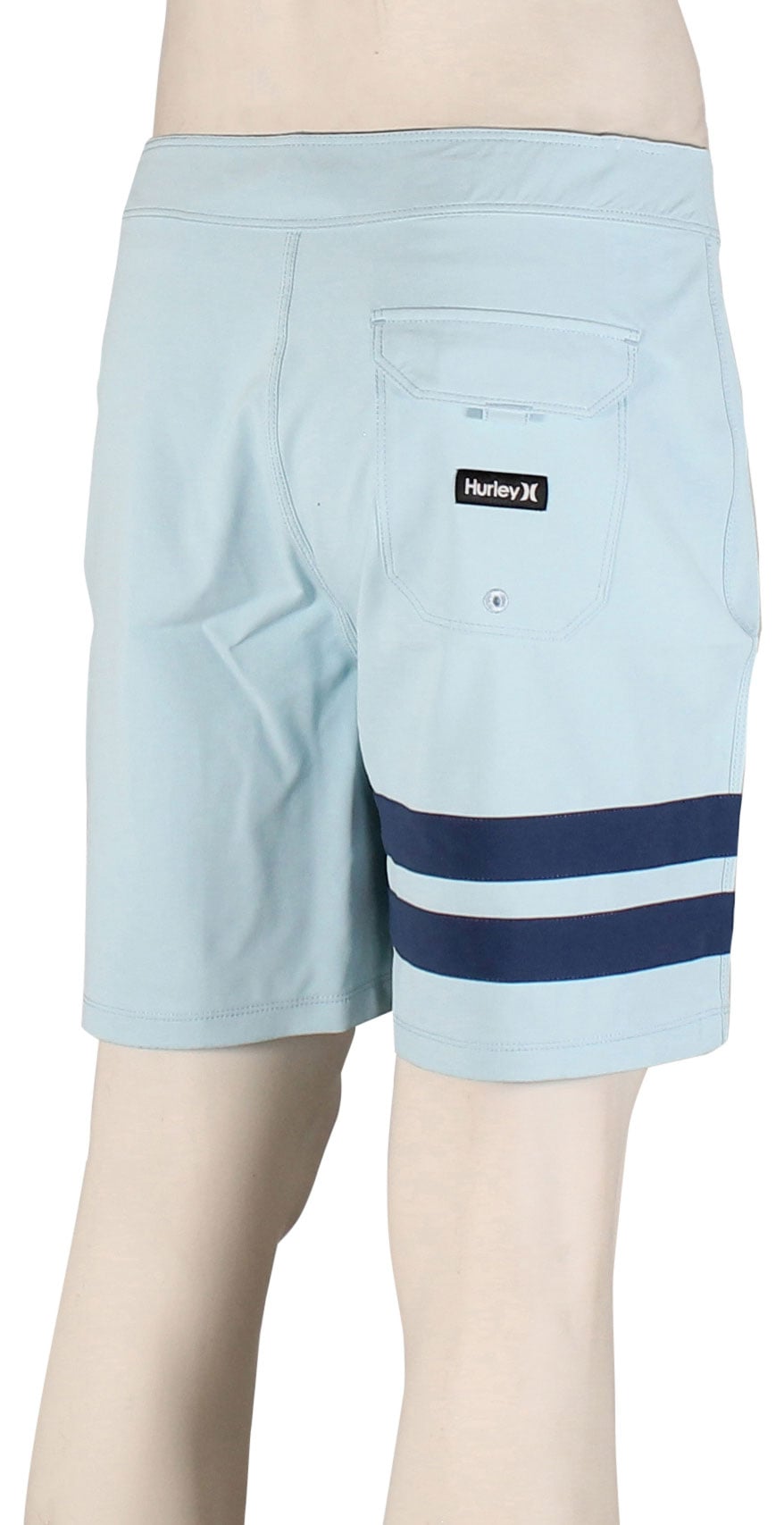 Hurley Phantom Block Party 18" Boardshorts - Sea Haze – back view