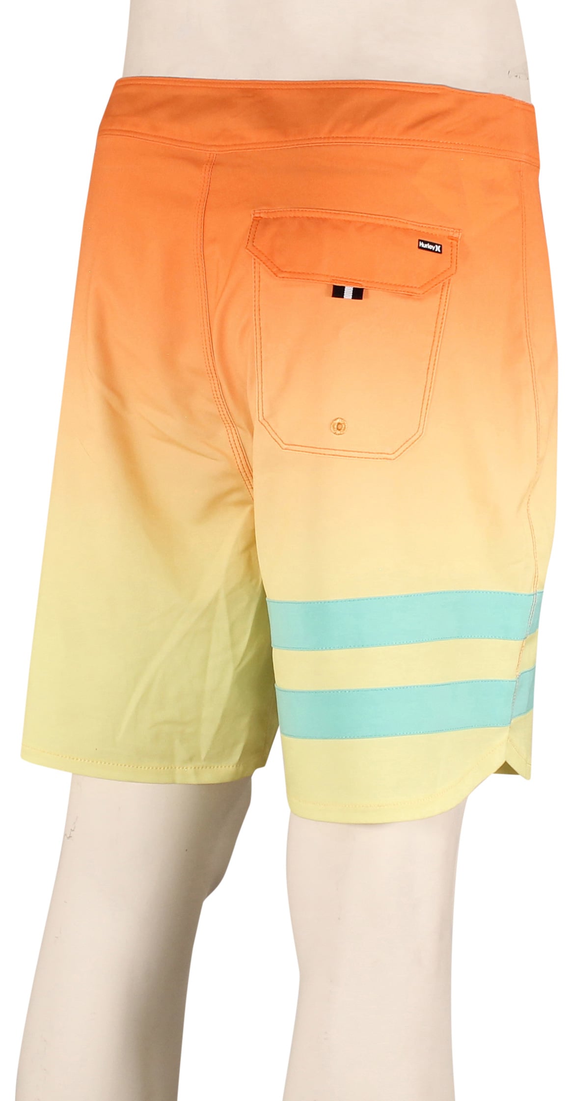 Hurley Phantom Eco Block Party 18" Boardshorts - Orangutang