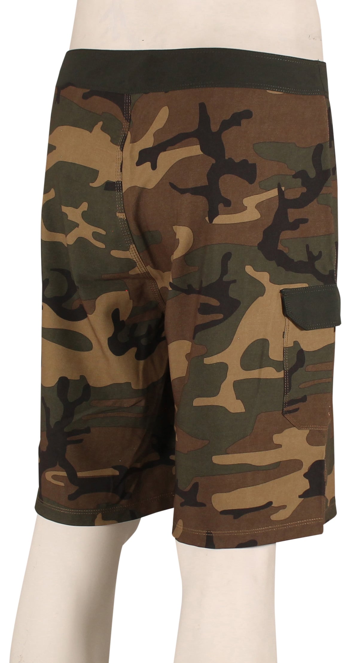 Hurley Phantom Eco Weekender Cargo 20" Boardshorts - Olive – back view