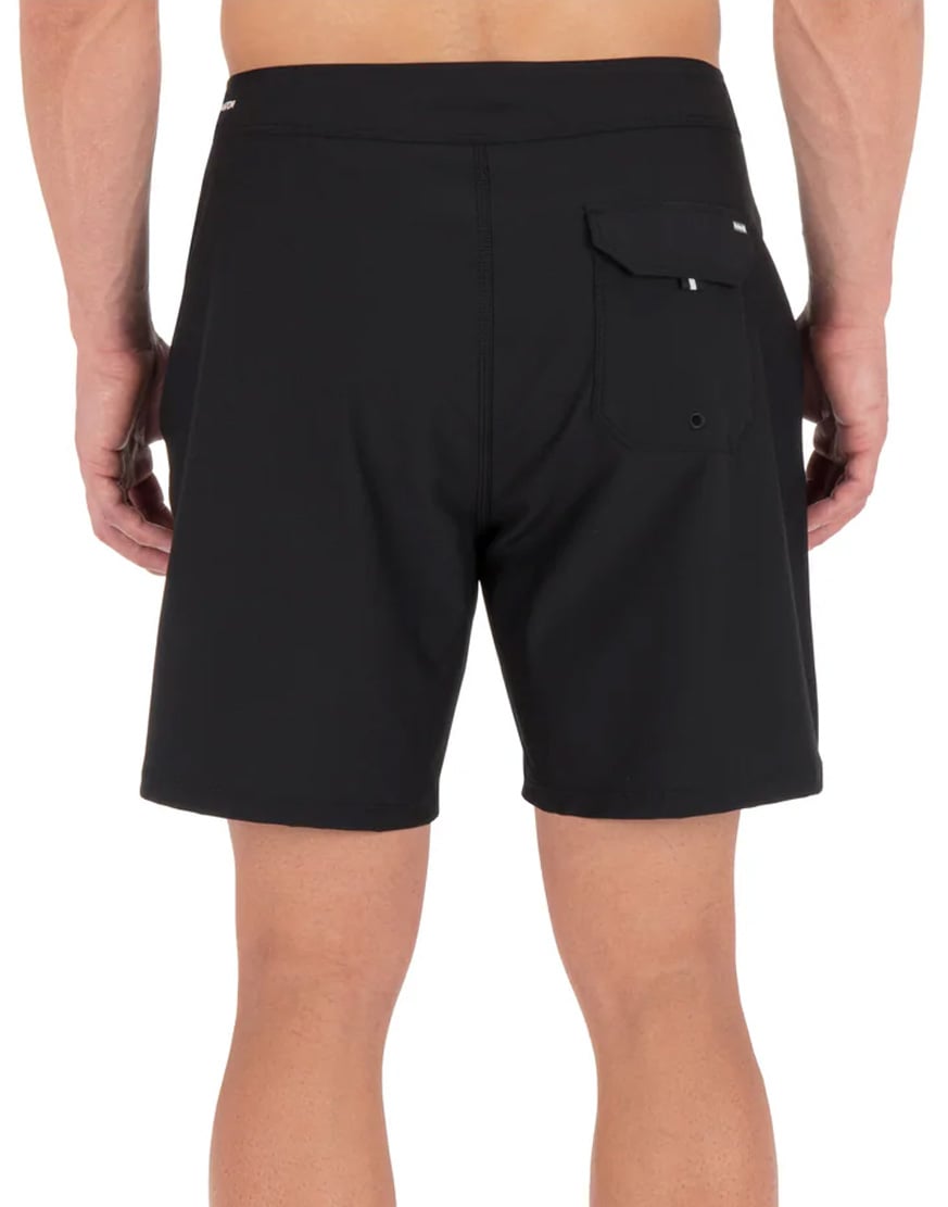 Hurley Phantom Eco One And Only 18" Boardshorts - Black – back view