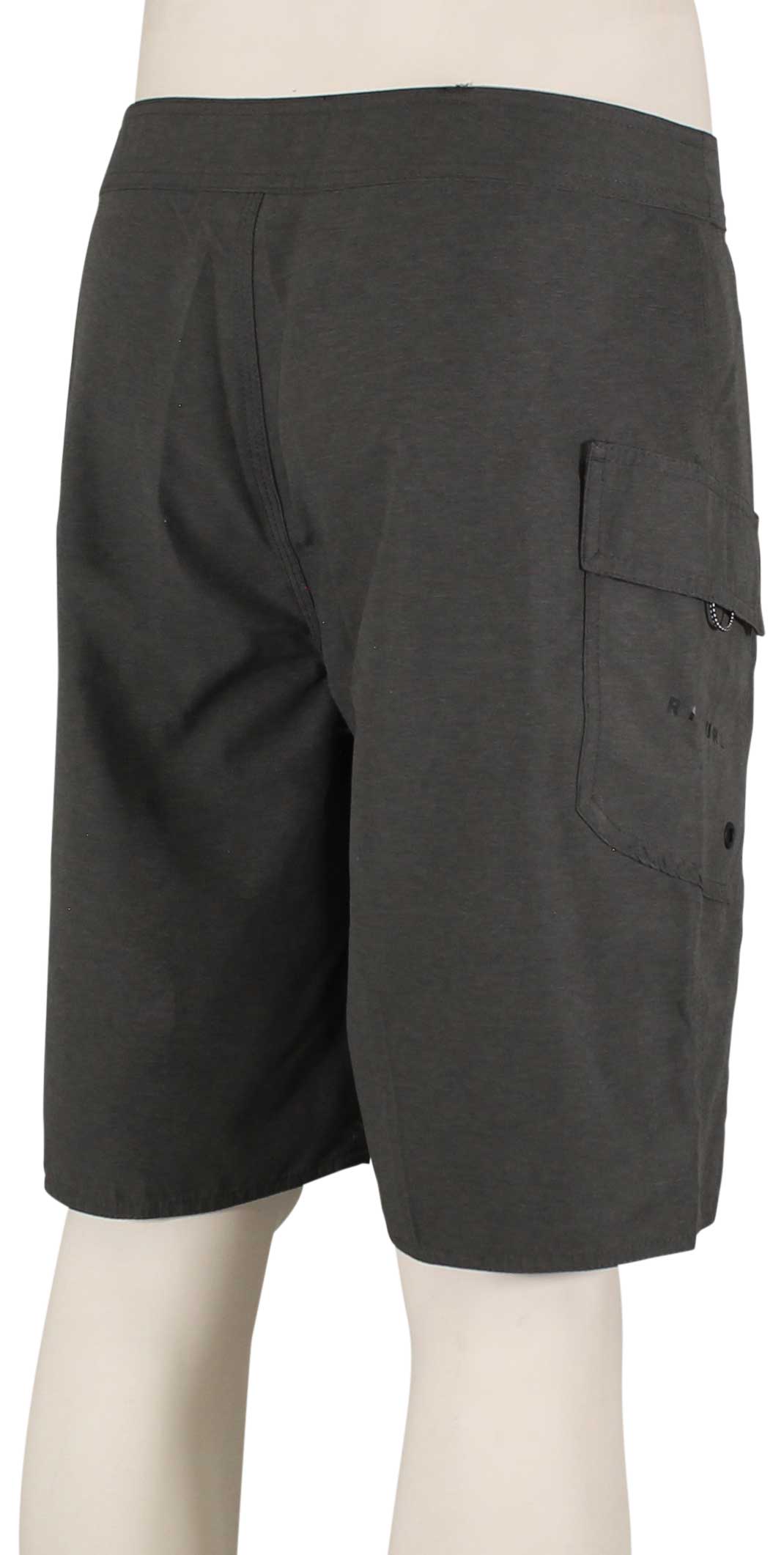 Rip Curl Dawn Patrol 21" Boardshorts - Classic Black Heather – back view