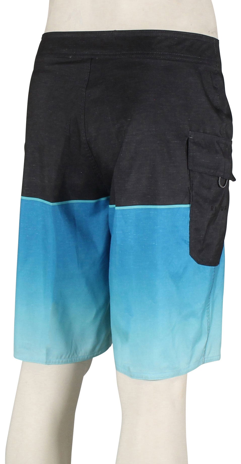 Rip Curl Dawn Patrol 21" Boardshorts - Black / Blue – back view