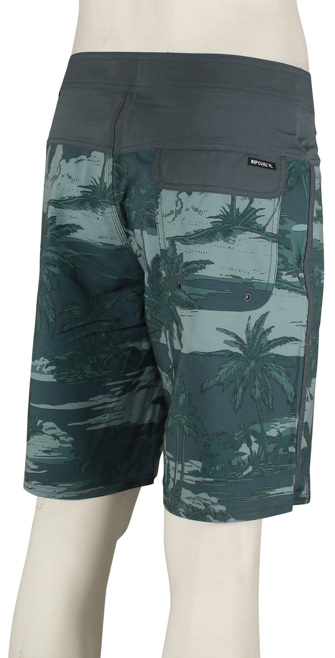Rip Curl Mirage Barrel Killa 20" Boardshorts - Pine Night – back view