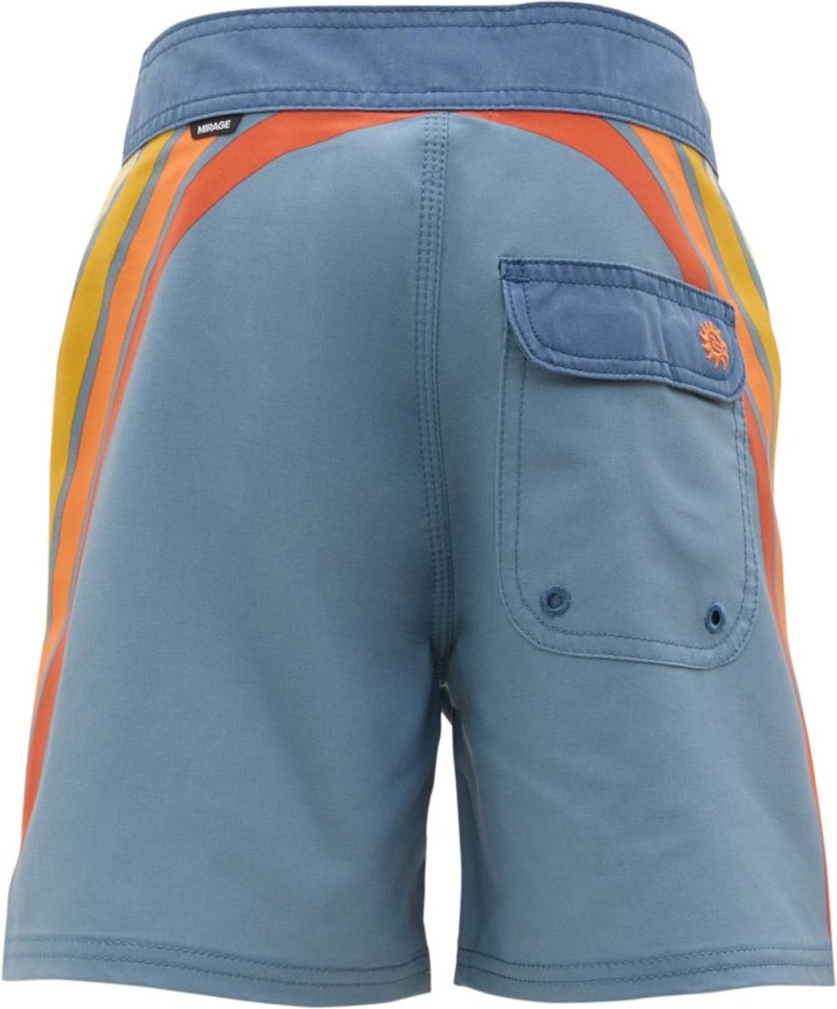 Rip Curl Mirage Pacific Rinse Revival Men's 20" Boardshorts - Mid Fit, Bluefin – back view