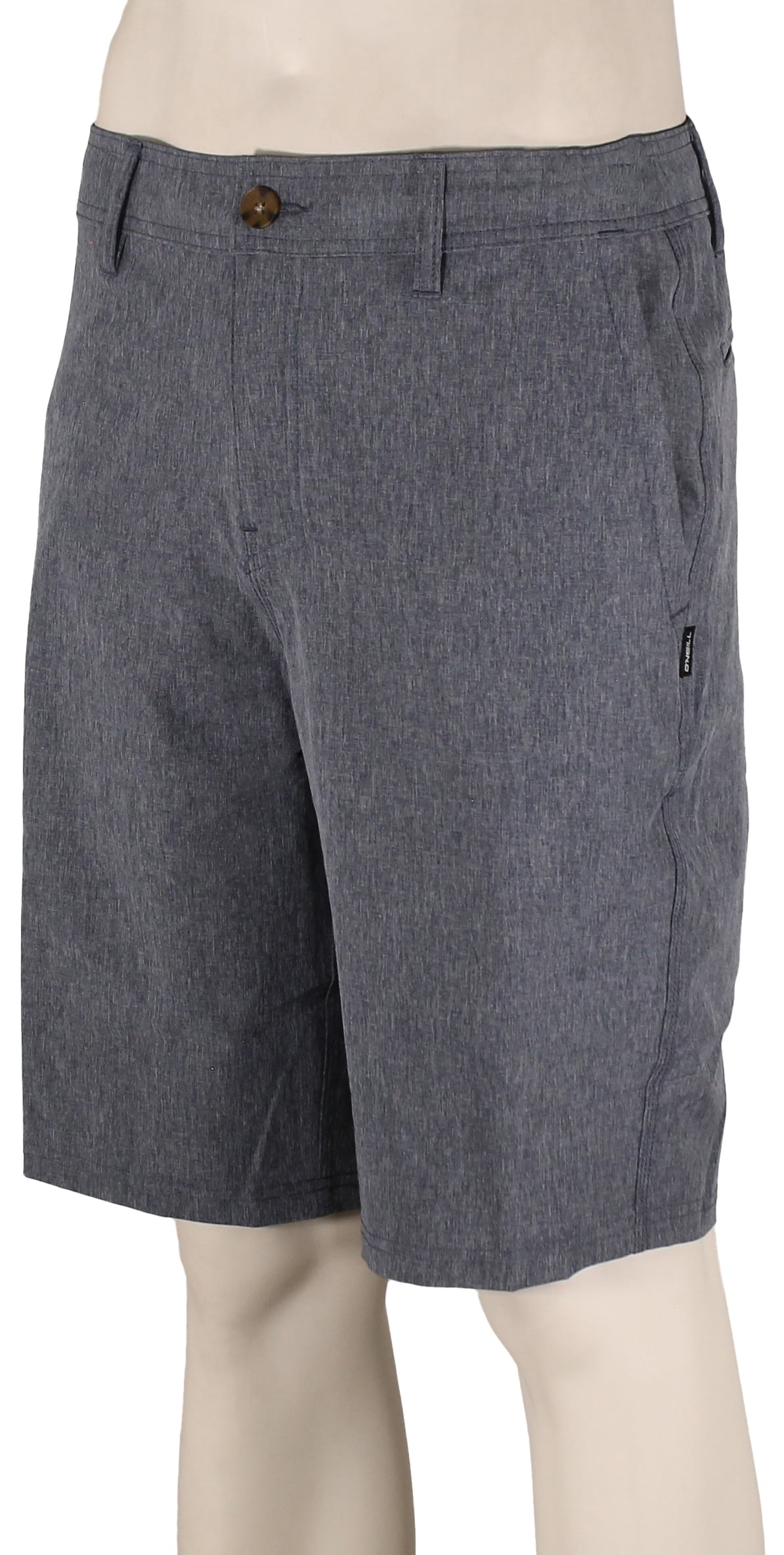 O'Neill Reserve Heather 21" Hybrid Shorts - Navy Heather