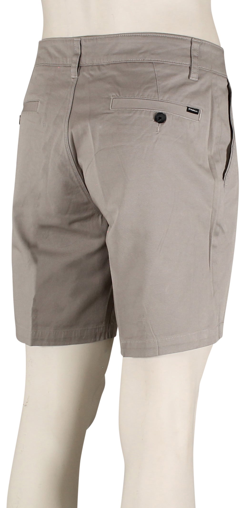 O'Neill Jay Stretch 18" Walk Shorts - Light Grey – back view
