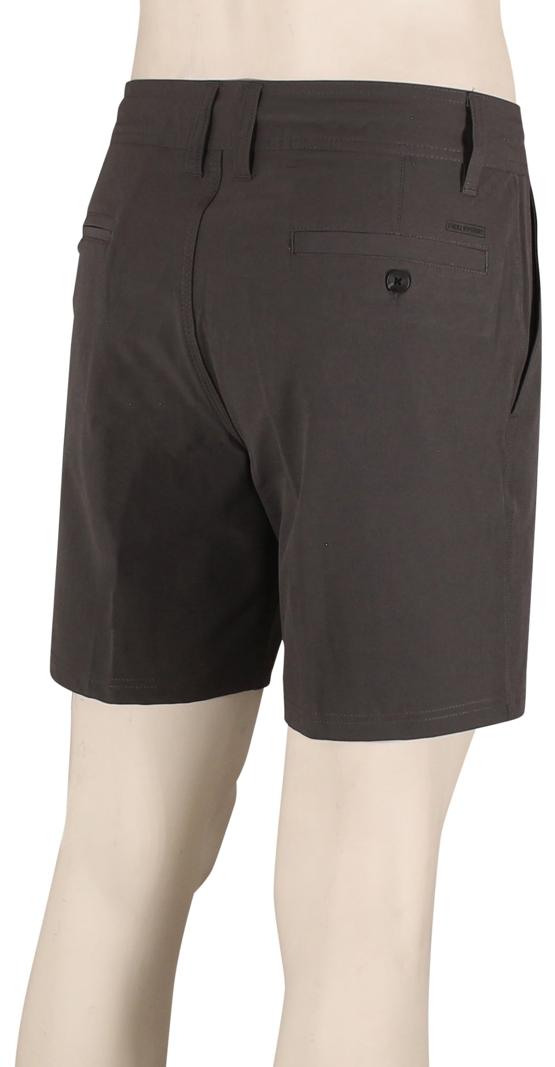 O'Neill Reserve Solid 17" Walk Shorts - Graphite – back view