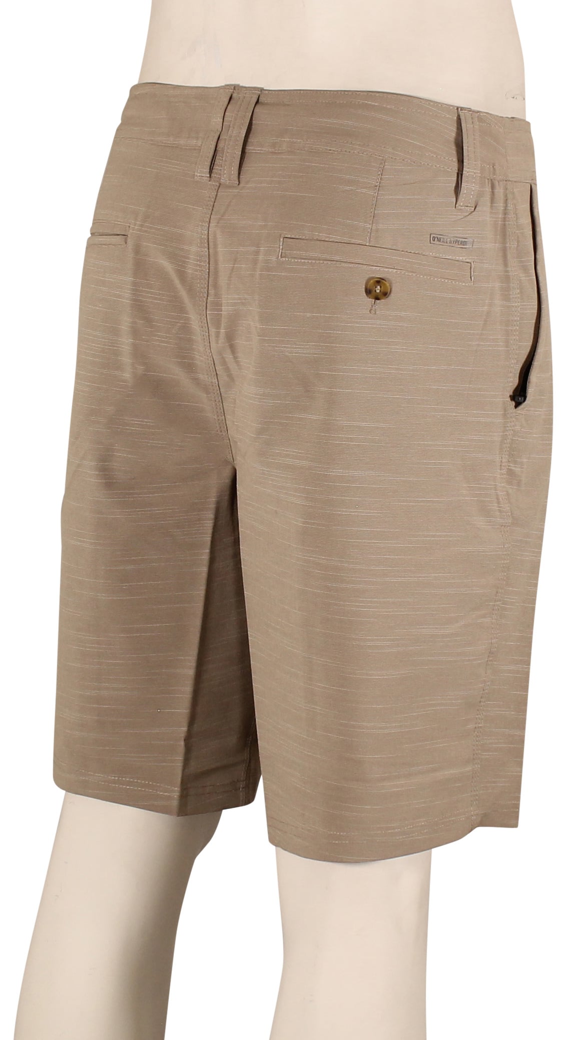 O'Neill Reserve Slub 20" Hybrid Shorts - Khaki – back view