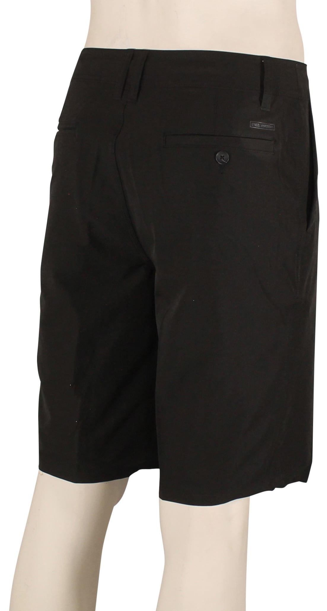 O'Neill Reserve Heather 21" Hybrid Shorts - Black – back view