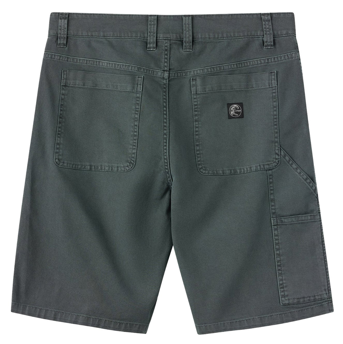 O'Neill O'Riginals Dockside Utility 21" Men's Walk Shorts - Balsam Green – back view