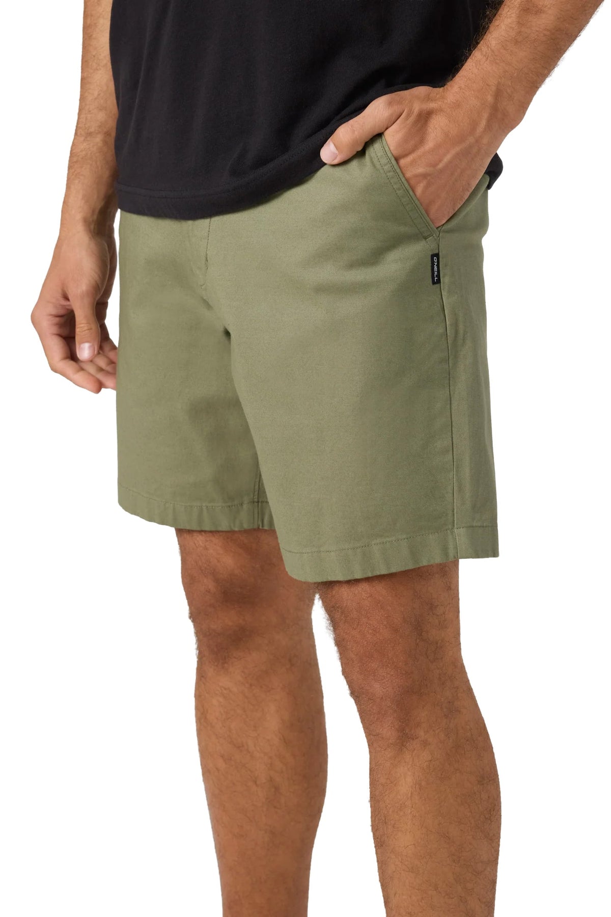 O'Neill Jay Stretch 18" Men's Walk Shorts - Sage – alternate view 1