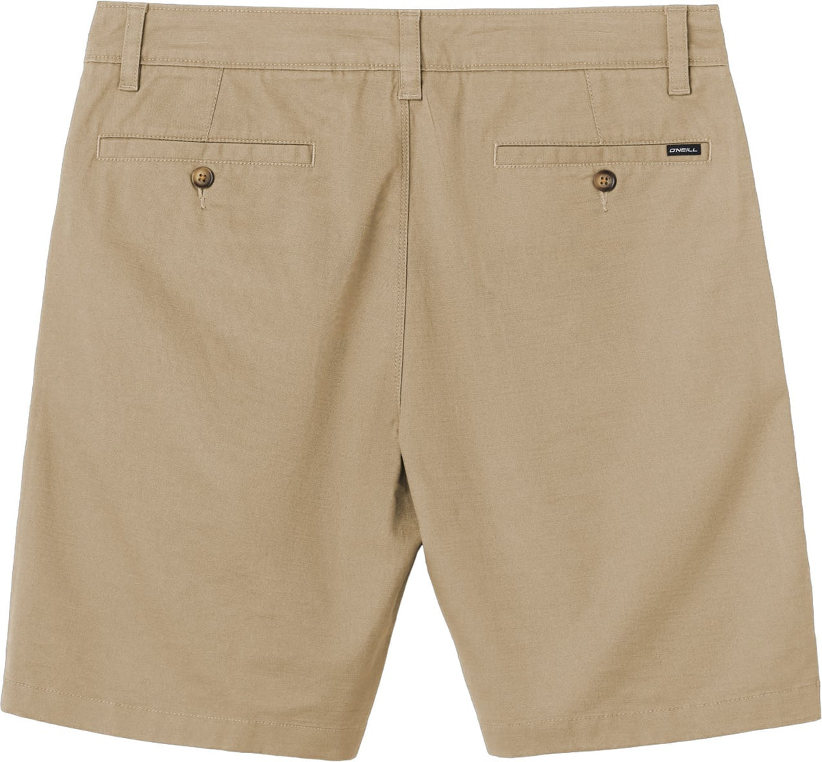 O'Neill Jay Stretch 18" Men's Walk Shorts - Khaki – back view