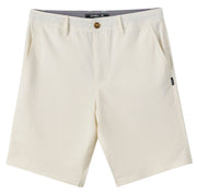 O'Neill Men's Portola Slub Check 20" Hybrid Shorts - Stretch Travel Shorts, Tofu