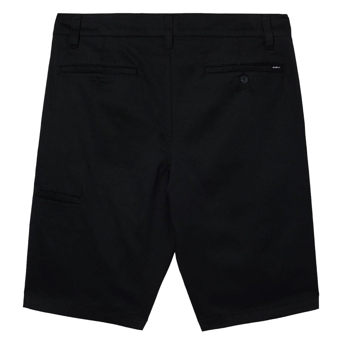 O'Neill Redwood 22" Men's Walk Shorts - Black – back view