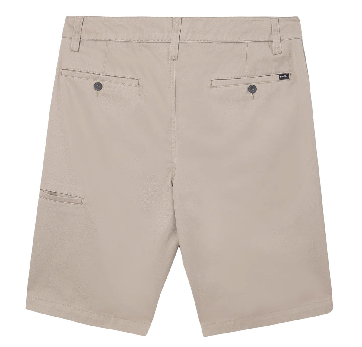 O'Neill Redwood 22" Men's Walk Shorts - Khaki – back view