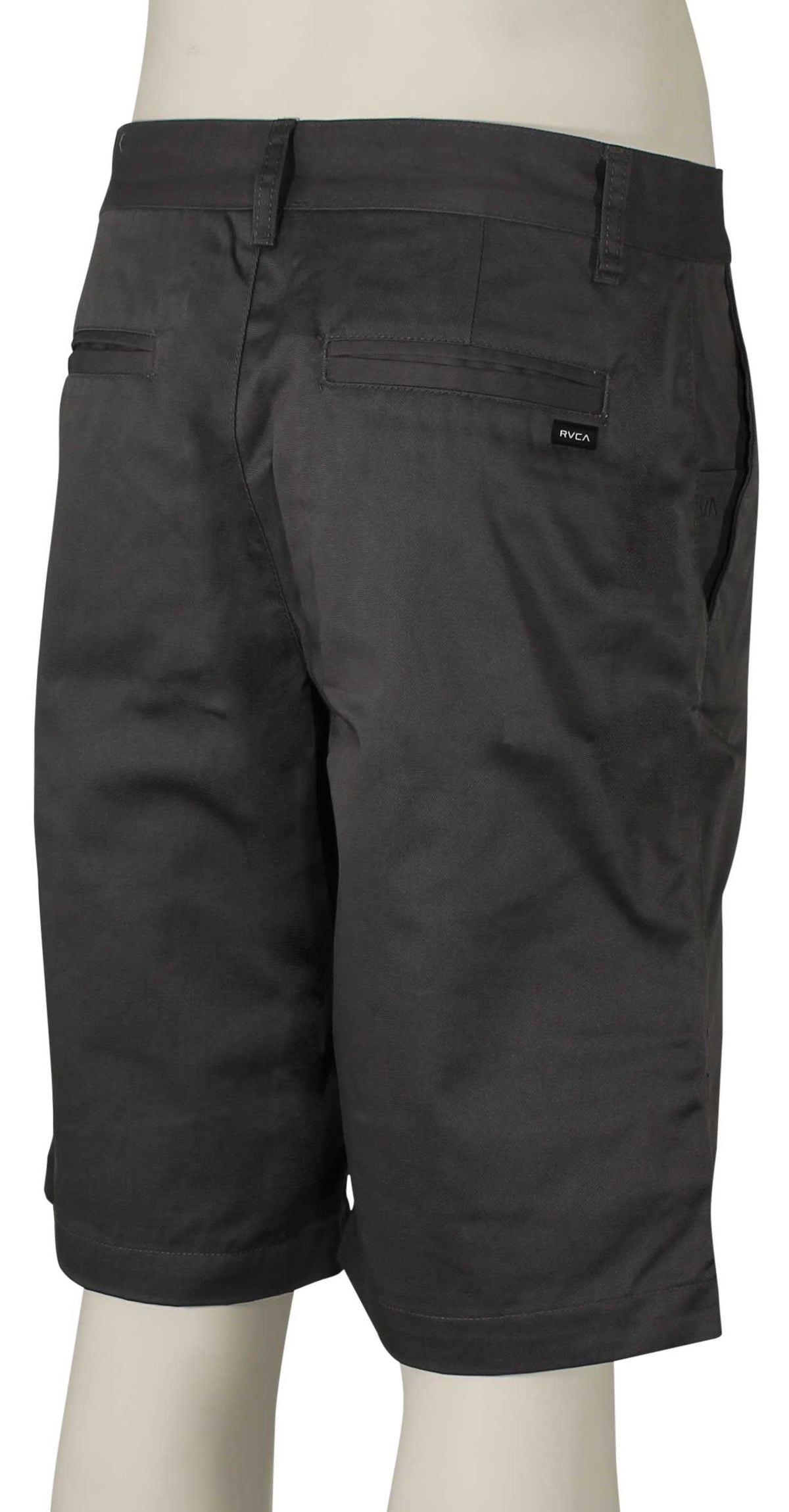 RVCA Americana Solid Walk Shorts - Pavement, back view
