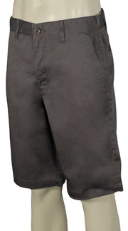 RVCA Americana Solid Walk Shorts - Pavement, front view