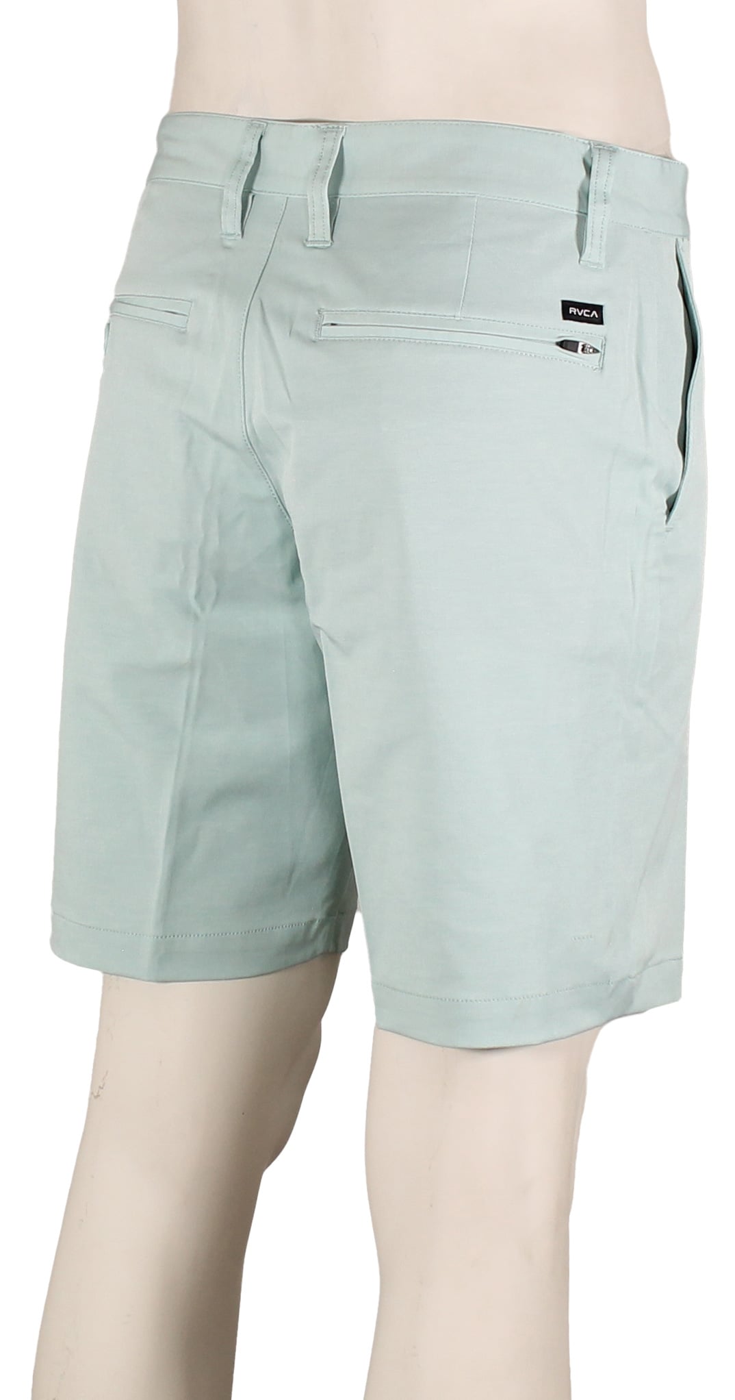 RVCA Back In Hybrid Walk Shorts - Blue Haze – back view
