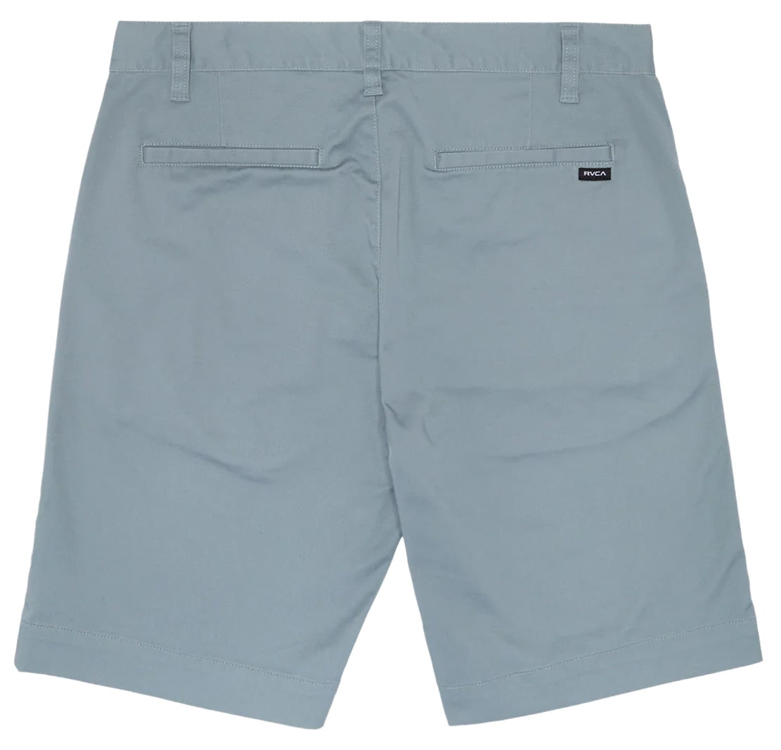 RVCA Weekend Stretch 20" Walk Shorts - Lead – back view