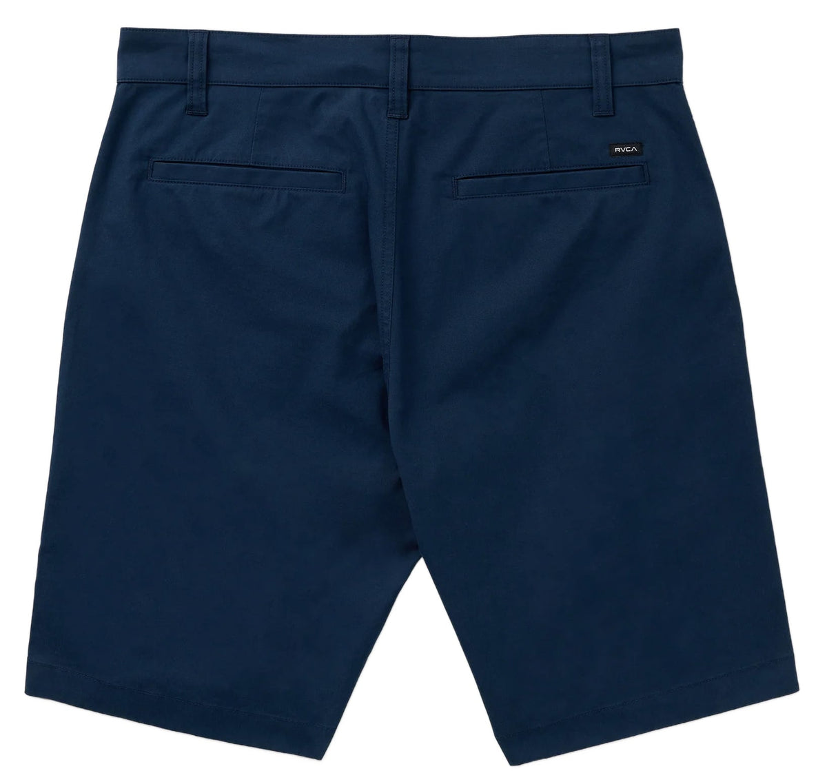 RVCA Men's Weekend Stretch 2 Shorts - 20" Stretch Cotton, Navy Marine – back view