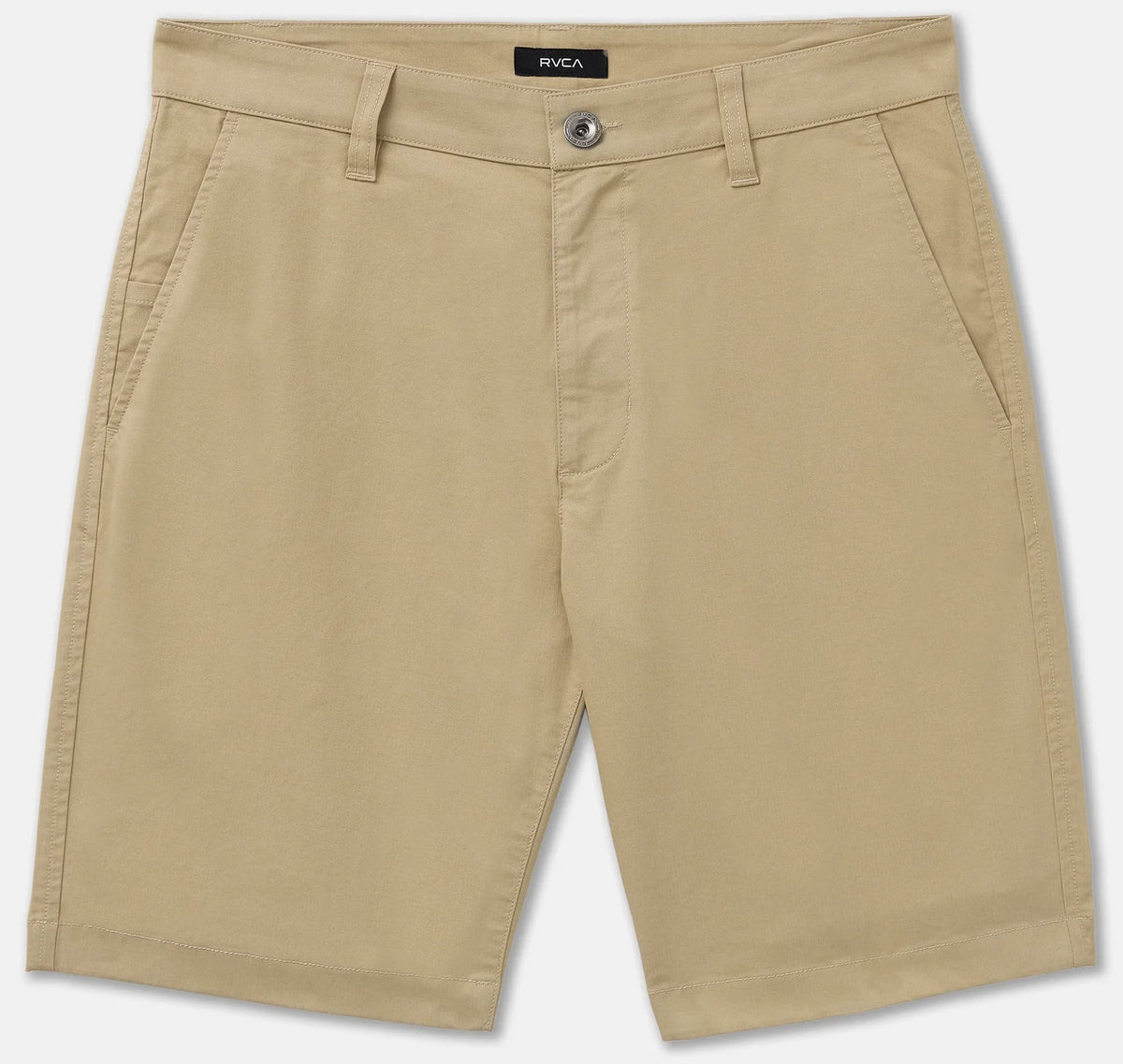 RVCA Men's Weekend Stretch 2 Shorts - 20" Stretch Cotton, Khaki