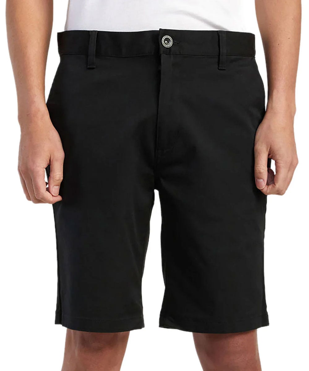 RVCA Men's Weekend Stretch 2 Shorts - 20" Stretch Cotton, Black