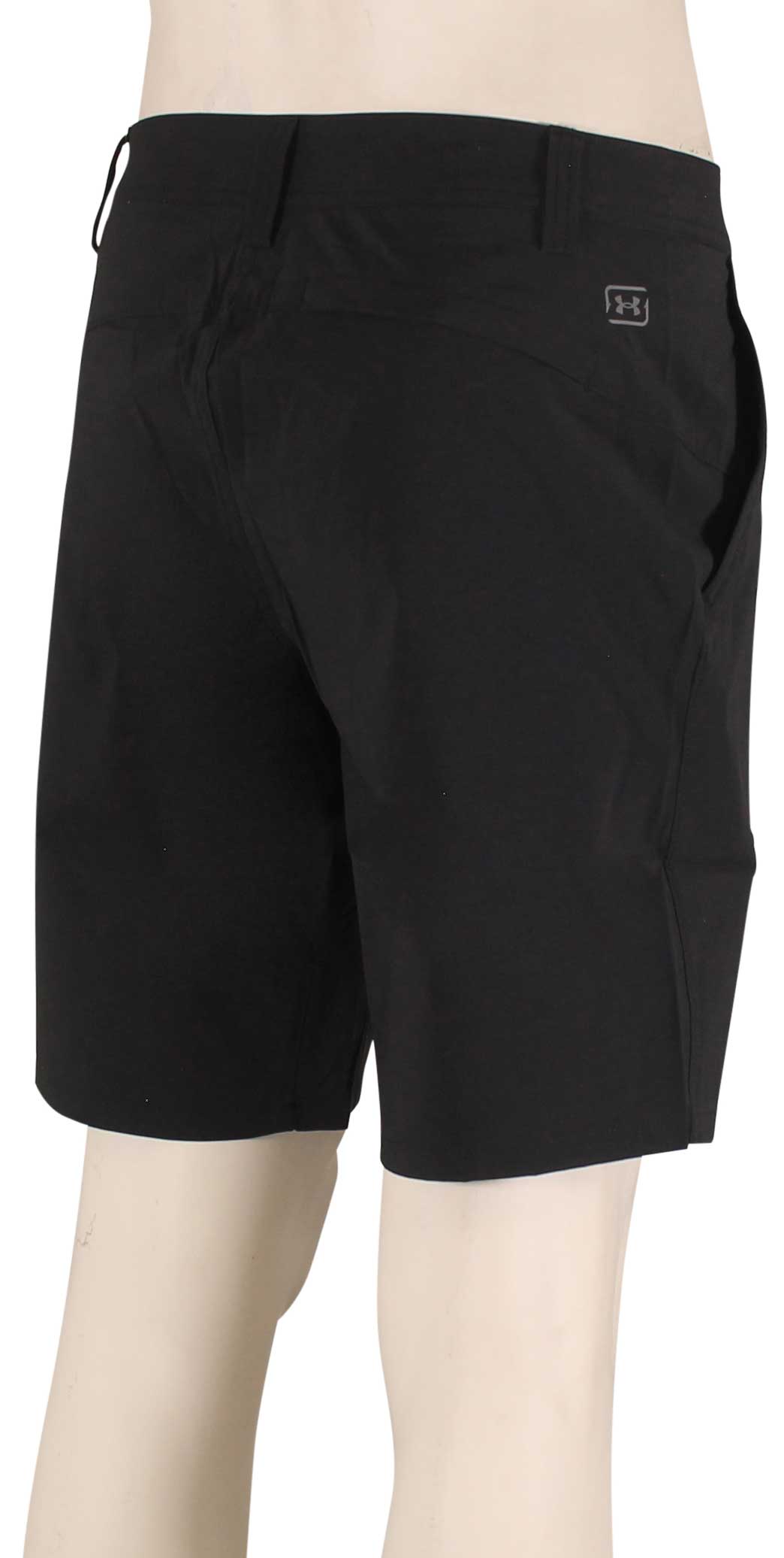 Under Armour Fish Pro 2.0 Shorts - Black / Castlerock – back view