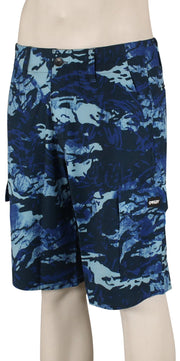 Oakley B1B Hybrid Cargo Shorts - Tiger Mountain Camo Blue
