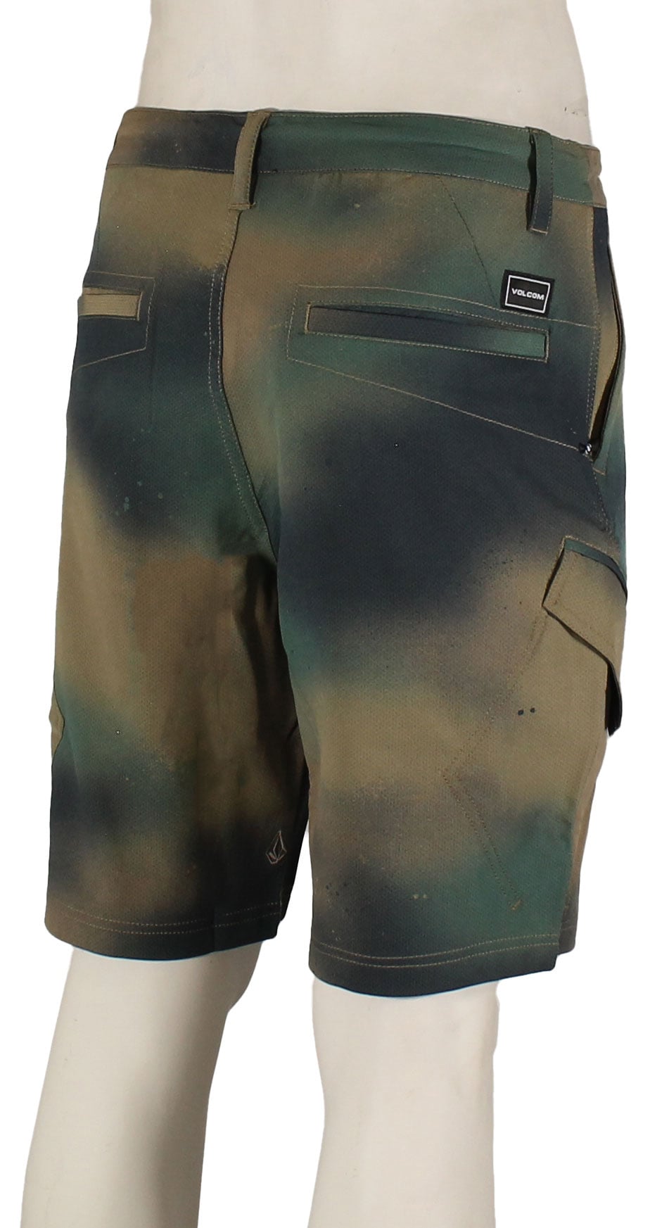 Volcom Country Days 20" Hybrid Shorts - Camo – back view