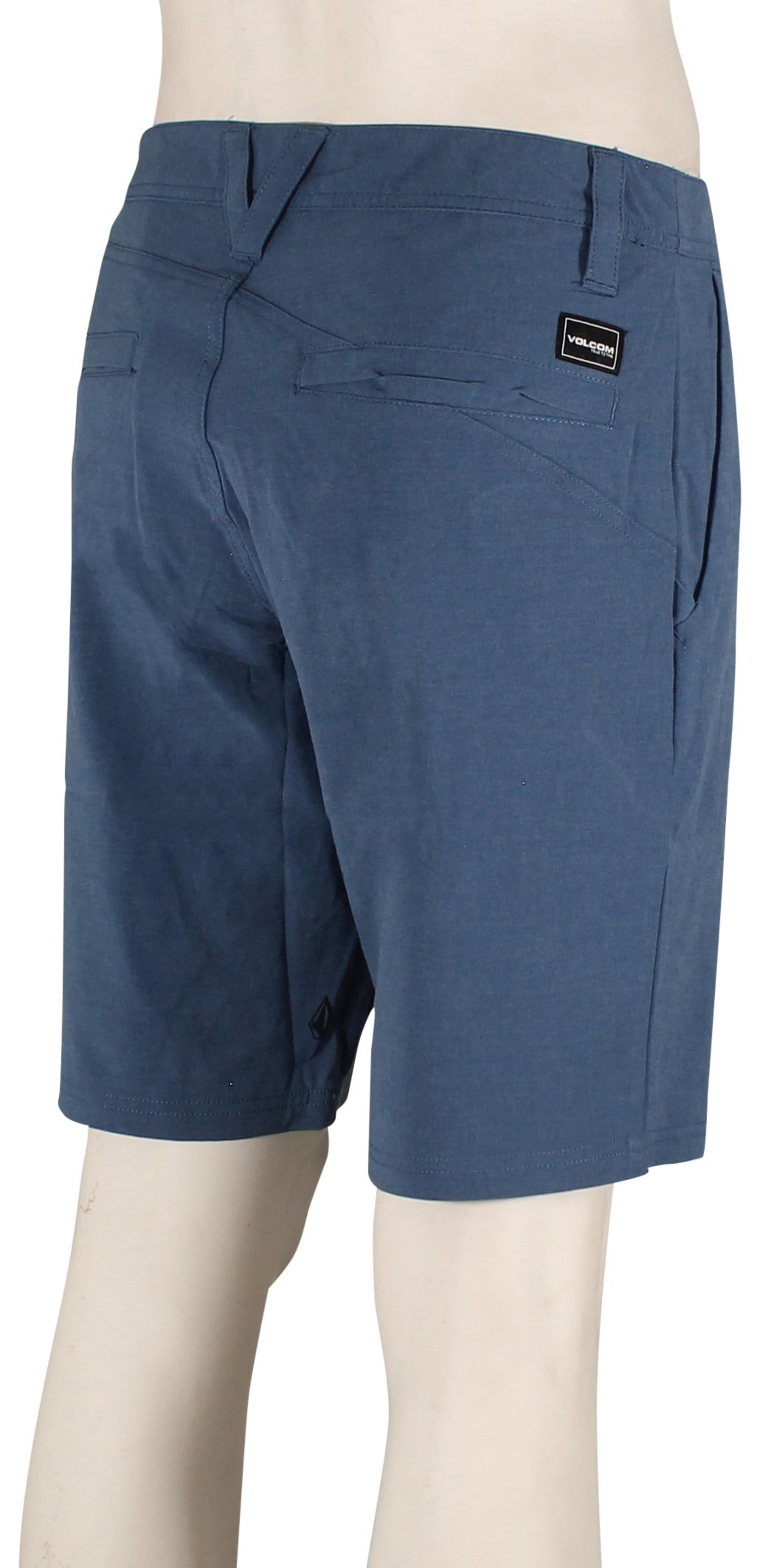 Volcom Frickin Cross Shred Static 20" Hybrid Shorts - Blueberry – back view
