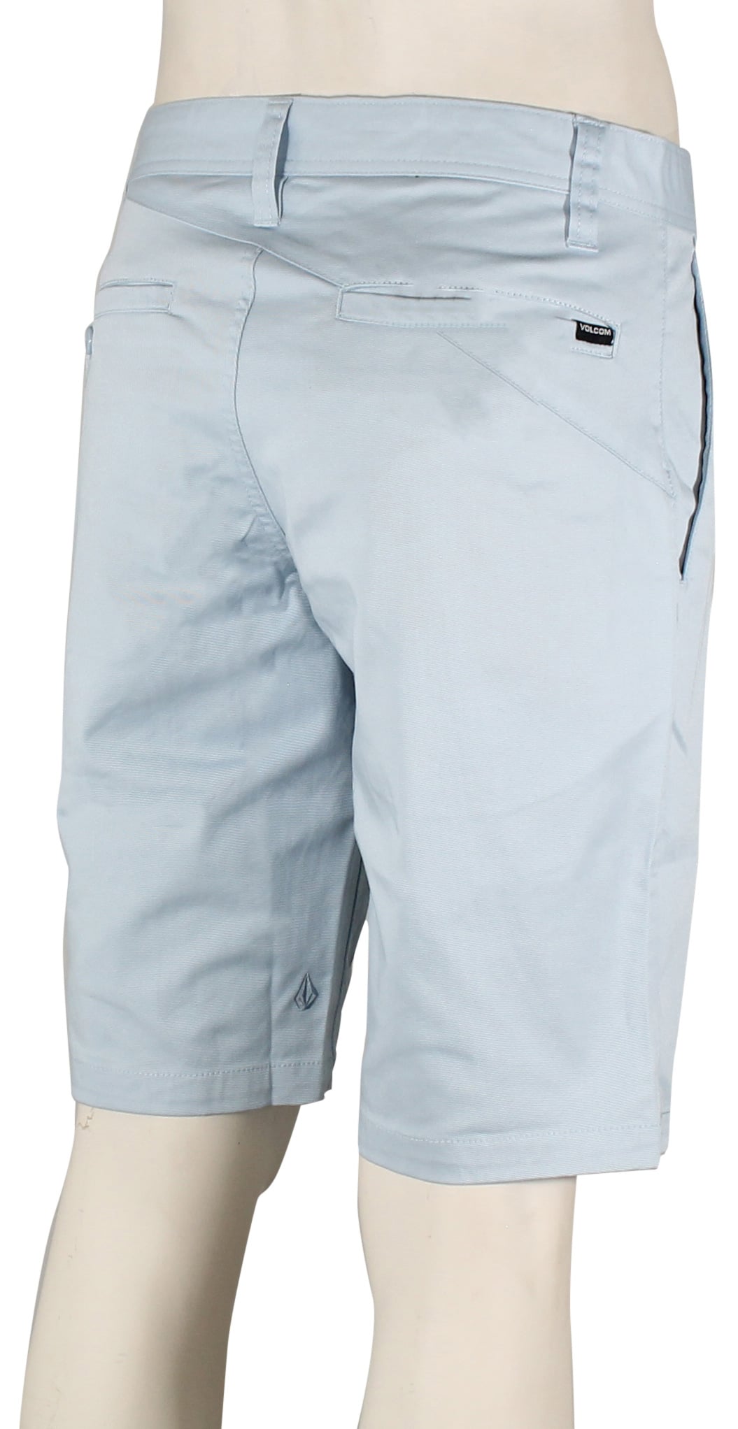 Volcom Frickin Modern Stretch Walk Shorts - Carolina Blue – back view