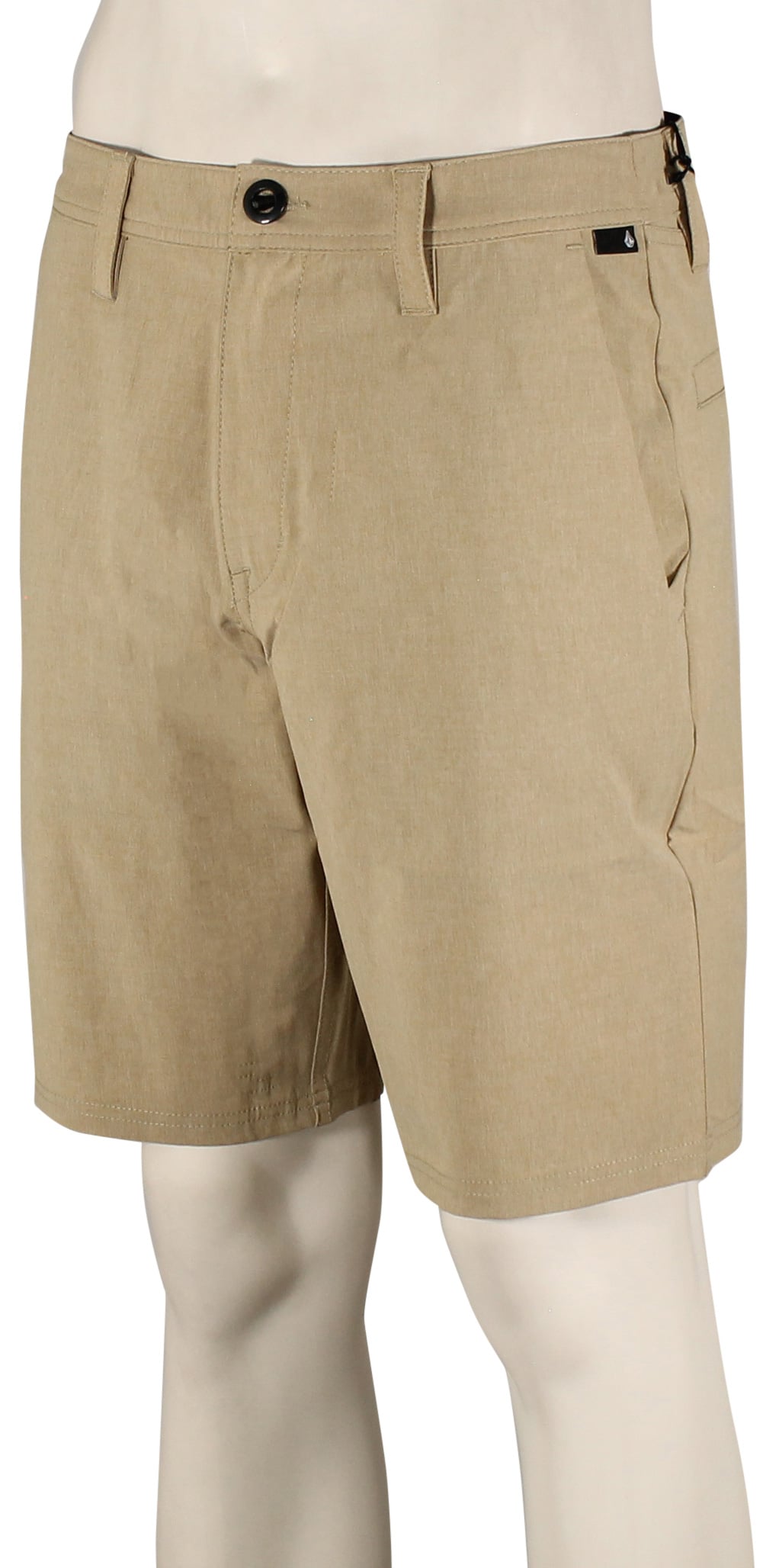 Volcom Frickin Cross Shred Static 20" Hybrid Shorts - Dark Khaki