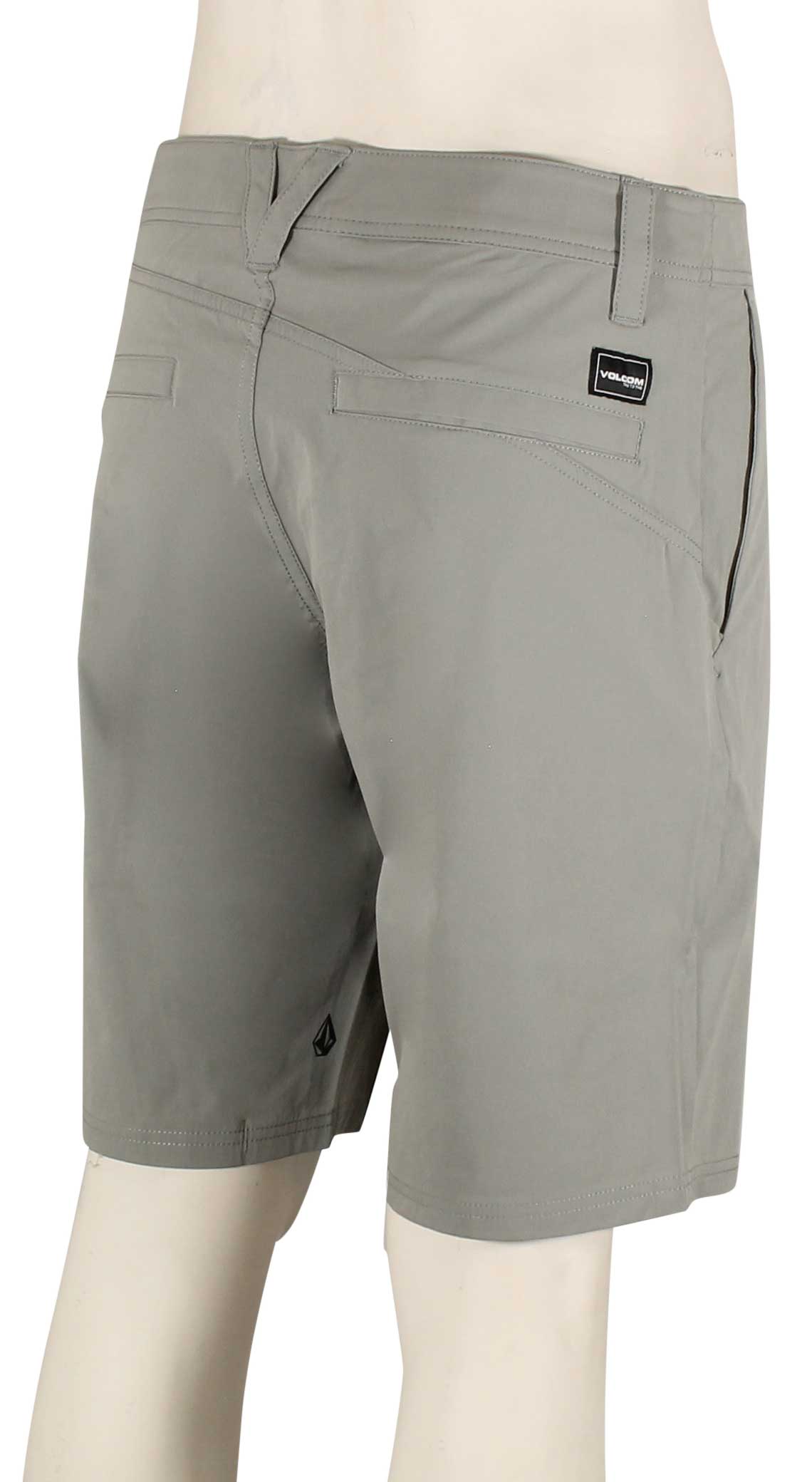 Volcom Frickin Cross Shred 20" Hybrid Shorts - Moonbeam – back view