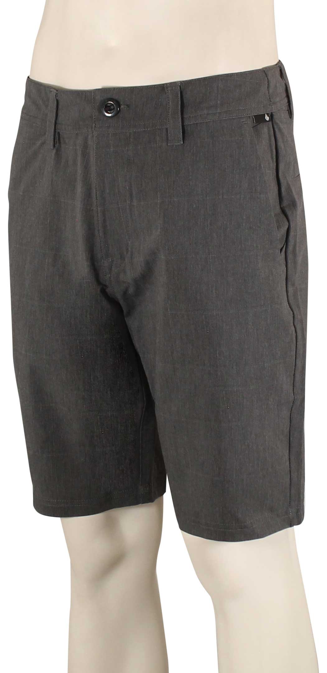 Volcom Mix Frickin Cross Shred 20" Hybrid Shorts - Antique Black