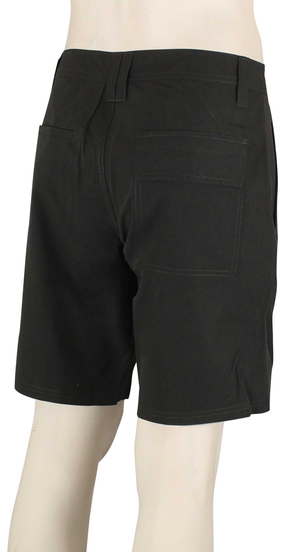 Volcom Joythriller 19" Hybrid Shorts - Black – back view