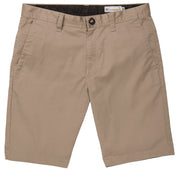 Volcom Frickin Modern 21" Stretch Walk Shorts - Khaki