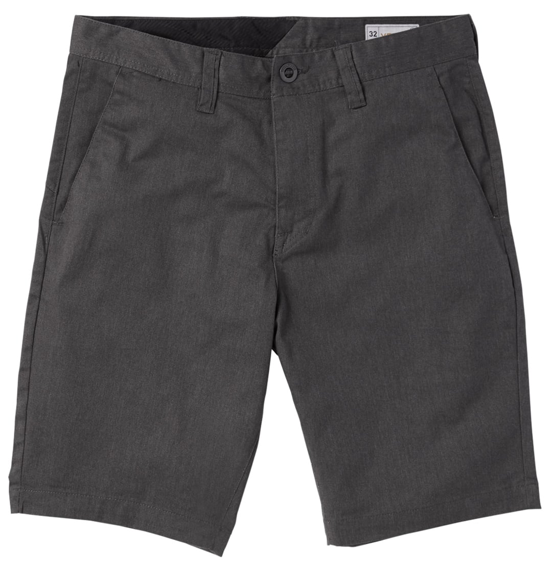 Volcom Frickin Modern 21" Stretch Walk Shorts - Charcoal Heather