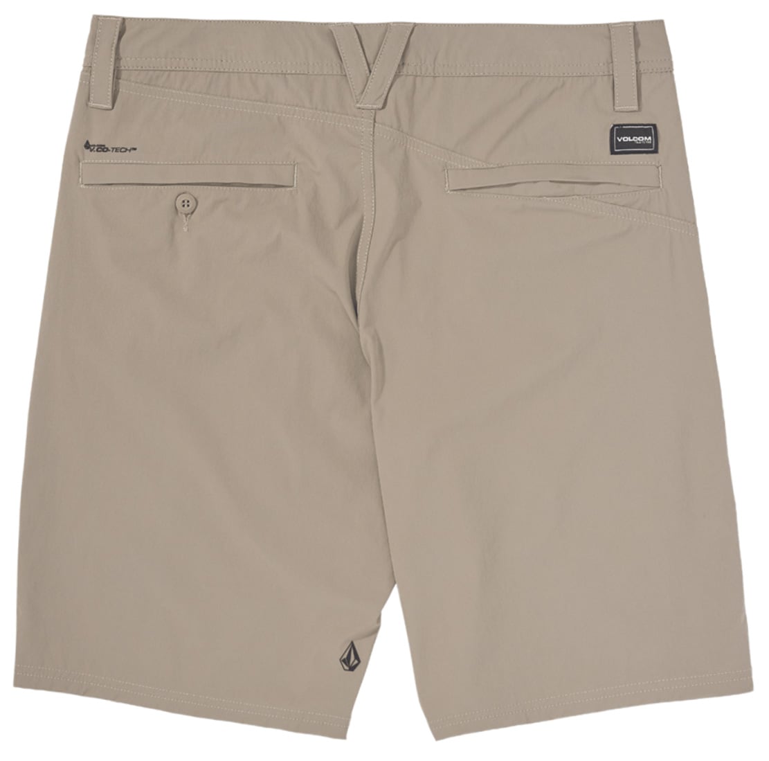 Volcom Frickin Cross Shred 20" Hybrid Shorts - Brindle – back view