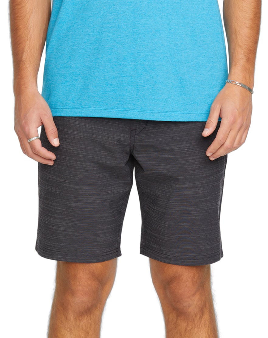 Volcom Slub Frickin Cross Shred Men's 20" Hybrid Shorts - Black