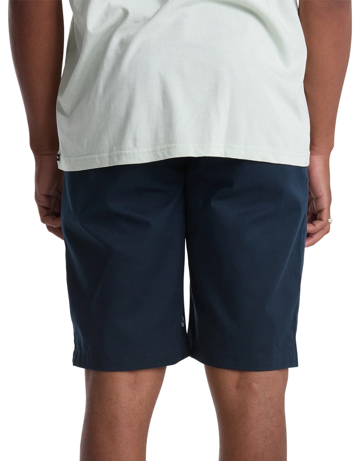 Volcom Frickin Modern 21" Men's Stretch Walk Shorts - Dark Navy – back view