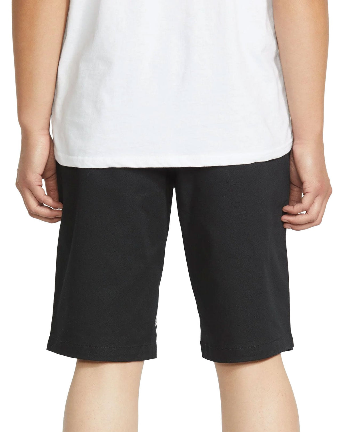 Volcom Frickin Modern 21" Men's Stretch Walk Shorts - Black – back view