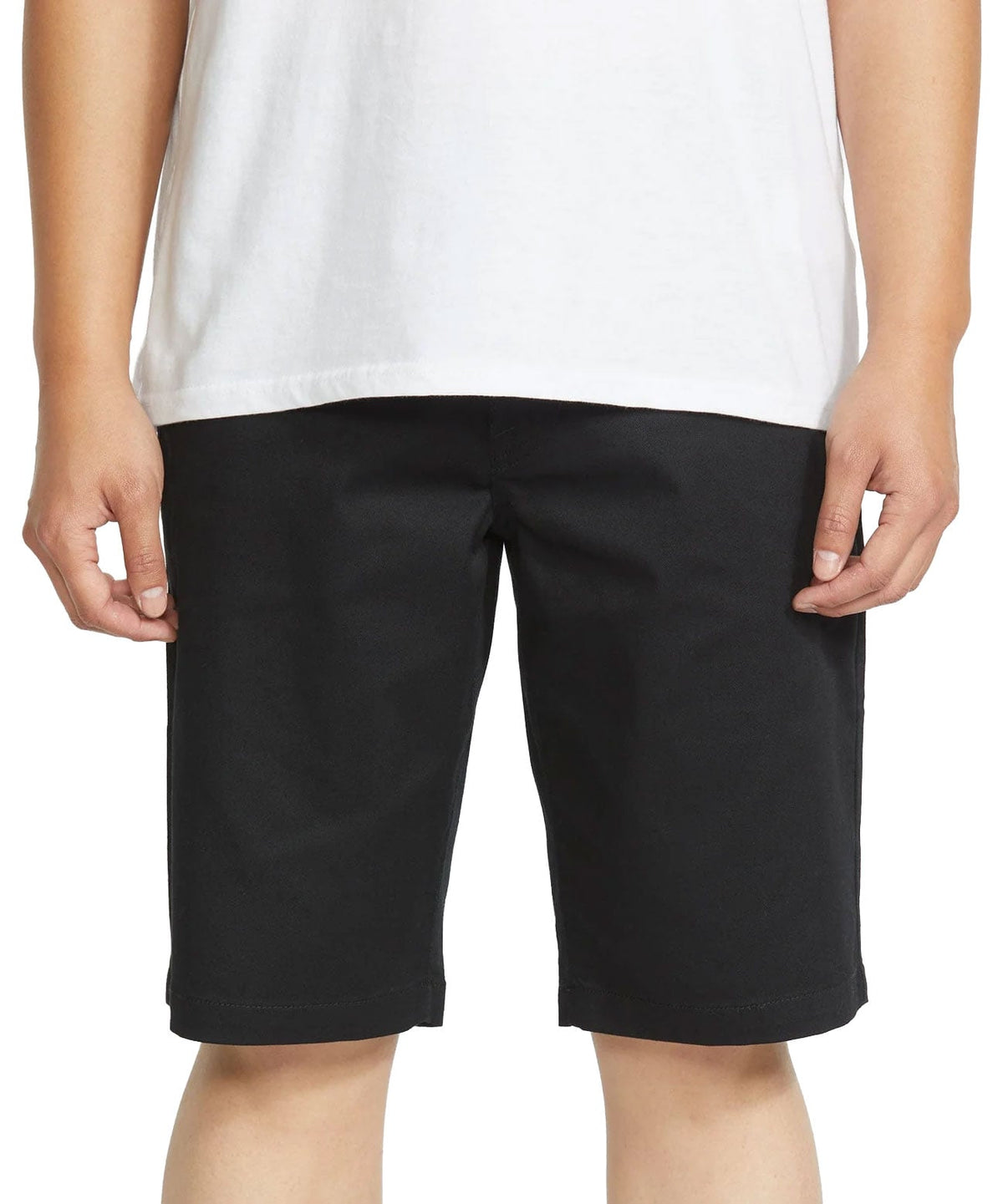 Volcom Frickin Modern 21" Men's Stretch Walk Shorts - Black