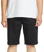 Volcom Frickin Modern 21" Men's Stretch Walk Shorts - Black